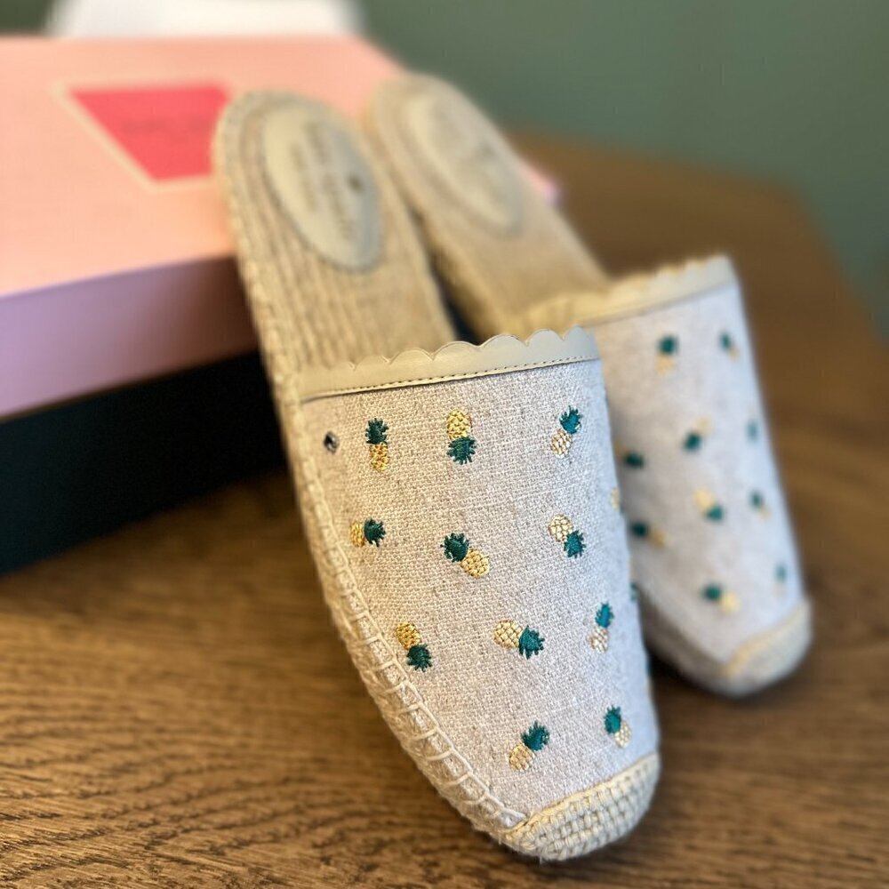 NEW!! Kate Spade Rosie Pineapple Flats -Size 8 - Picture 2 of 10